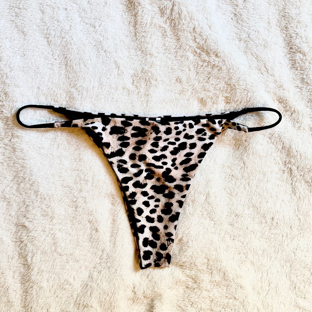 Hot Animal Print Bikini Bottom, Leopard Print, Cheetah Print, PLT, NWOT